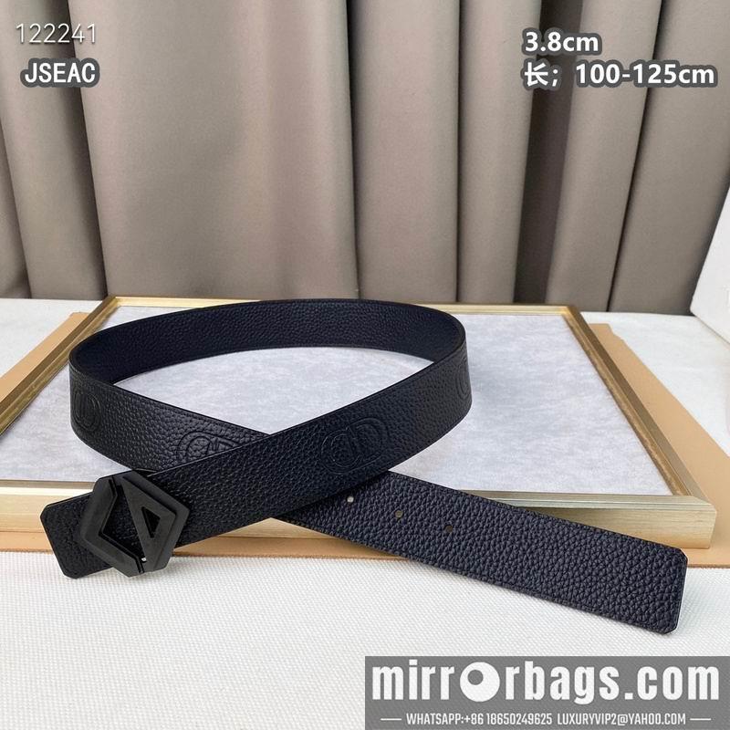 Dior belt 38mmX100-125cm 8L08