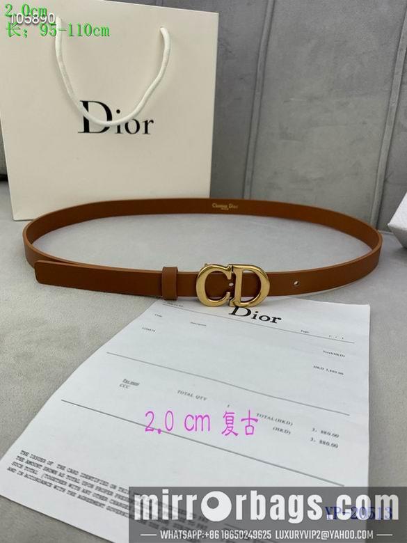 Dior Belt 20mmX95-110cm 7d08