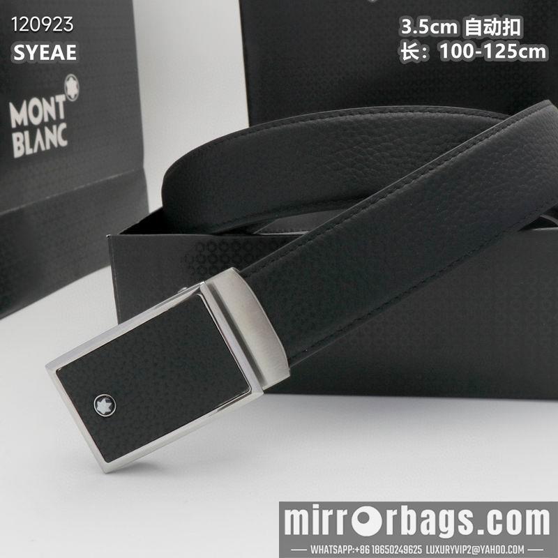 Montblanc belt 自动扣 35mmX100-125cm 8L072010