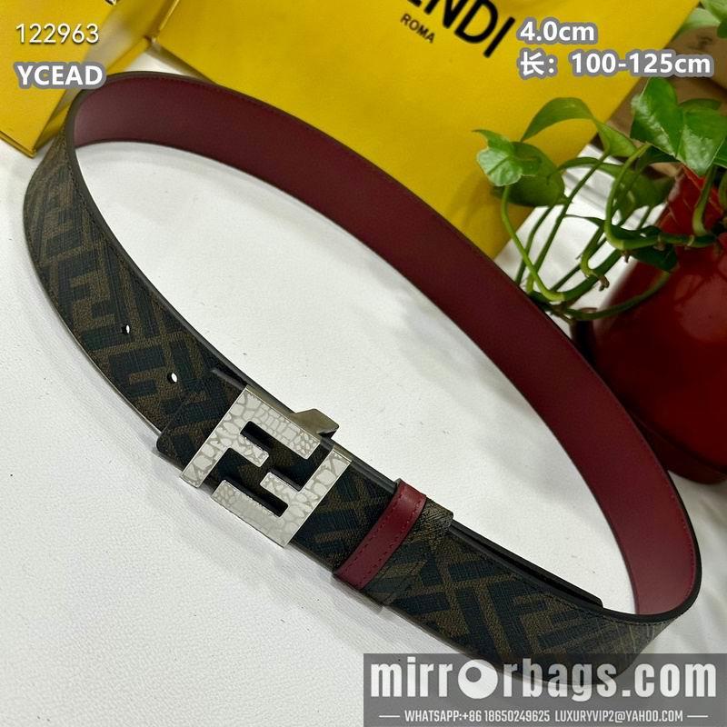 Fendi belt 40mmX100-125cm 8L89