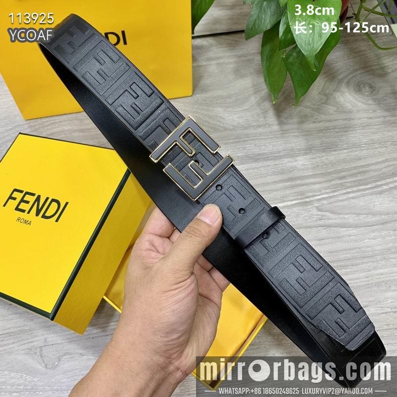 Fendi Belt 38mmX95-125cm 8L06