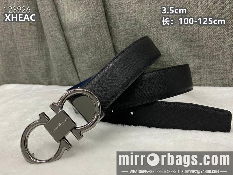 Ferragamo belt 35mmX100-125cm 8L44