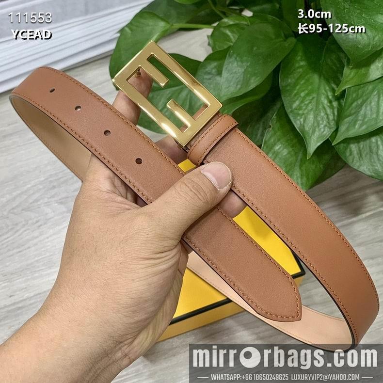 Fendi Belt 30mmX95-125cm 8L11