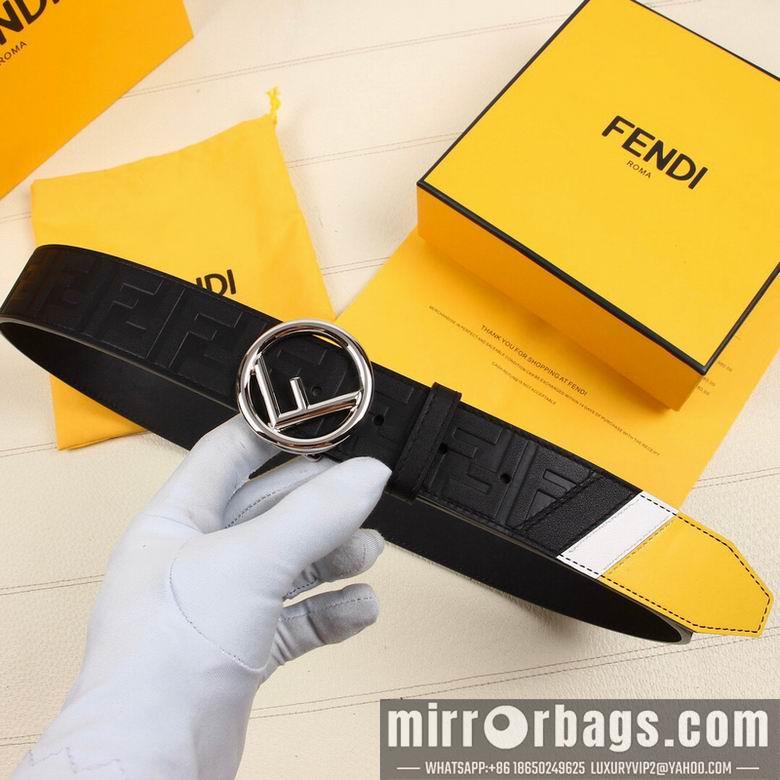Fendi Belt 38mmX95-125cm 7D84