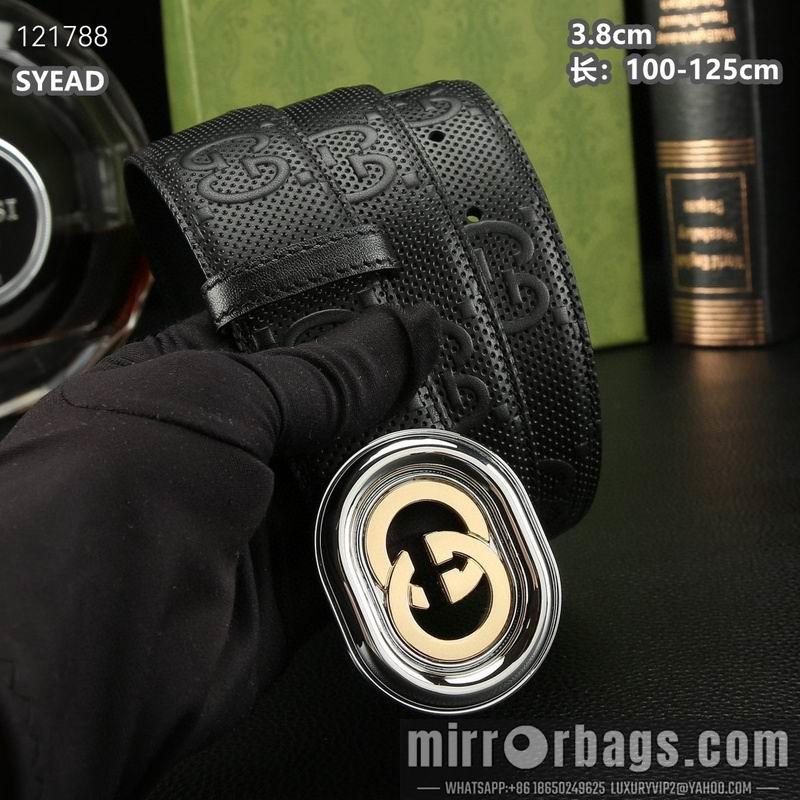 Gucci belt 38mmX100-125cm 8L36