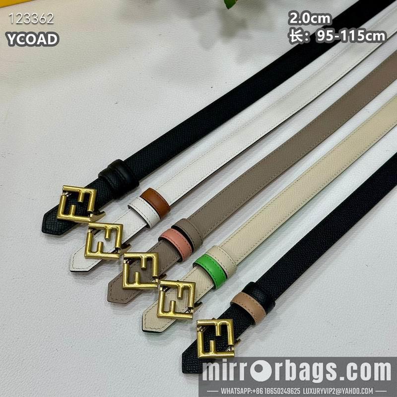 Fendi belt 20mmX95-115cm 8L19