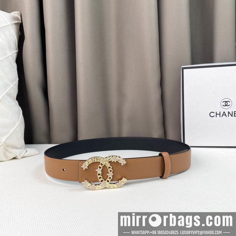 Chanel belt 30mmX90-115cm 7D07