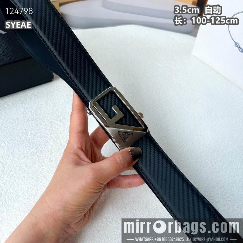 Prada belt 35mmX100-125cm 8L53