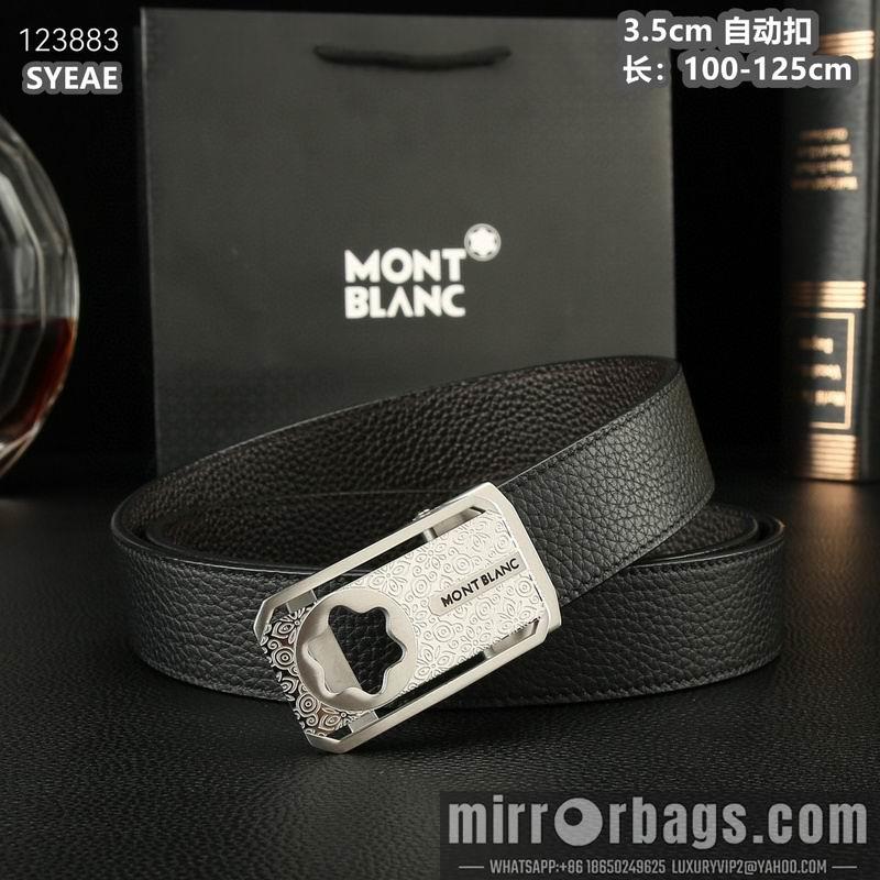 Montlanc belt 35mmX100-125cm 8L44