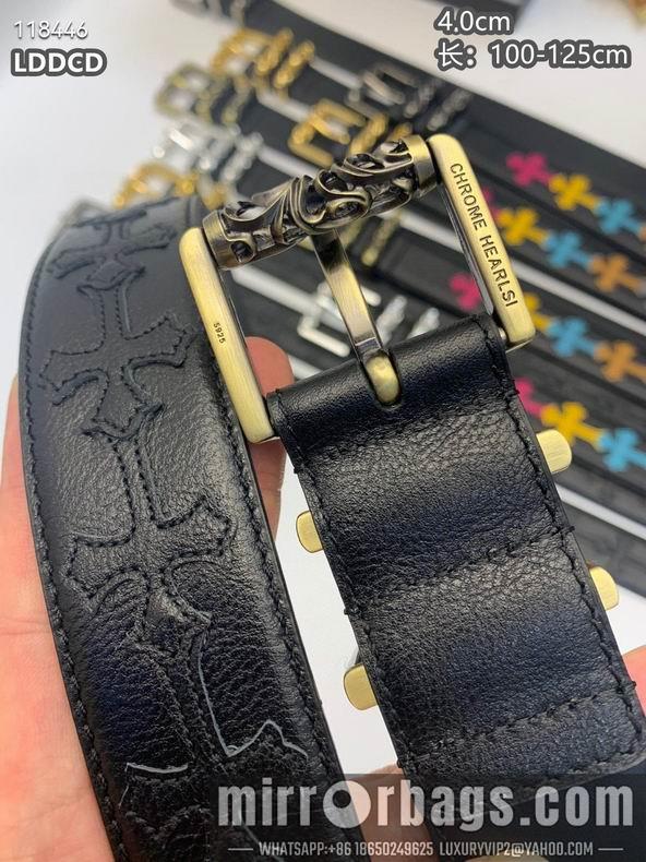 Chrome Hearts belt 38mmX100-125cm 8L25