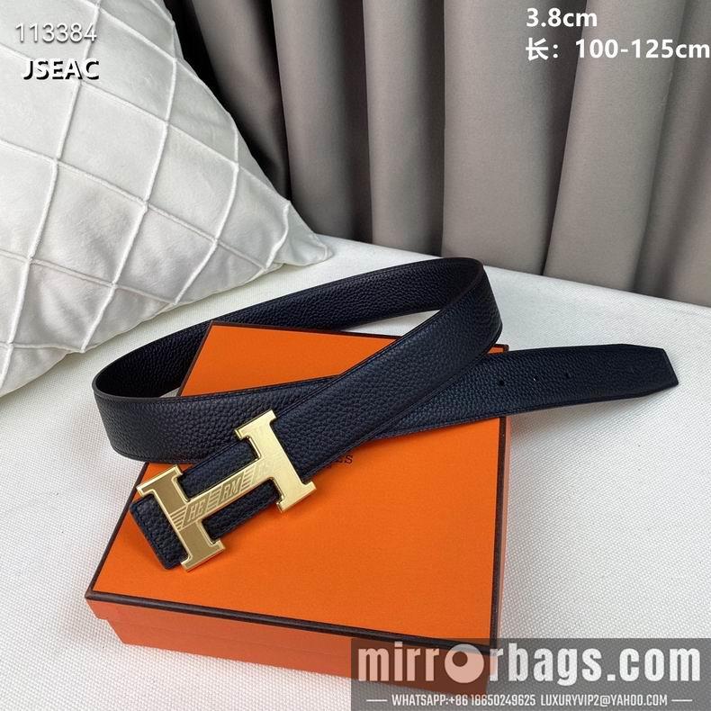 Hermes belt 38mmX100-125cm 8L082501