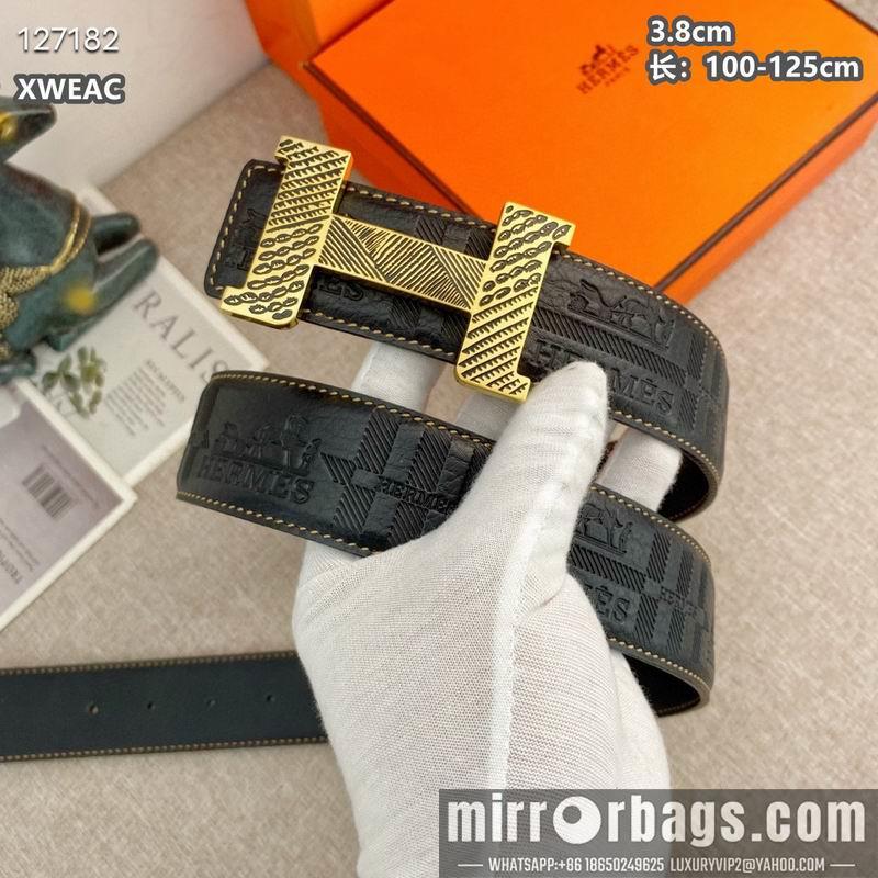 Hermes belt 38mmX100-125cm 8L38