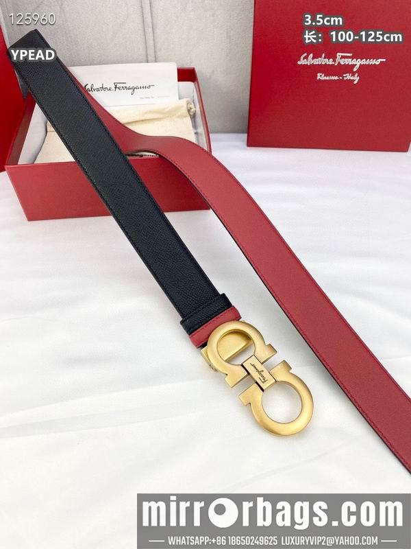 Ferragamo belt 35mmX100-125cm 8L23
