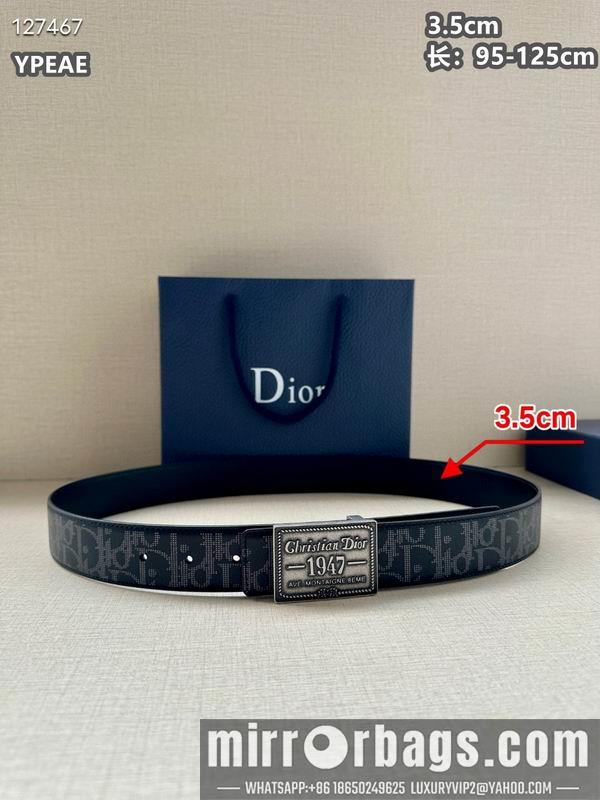 Dior belt 35mmX95-125cm 8L33