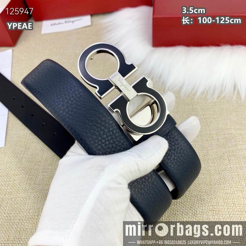 Ferragamo belt 35mmX100-125cm 8L20
