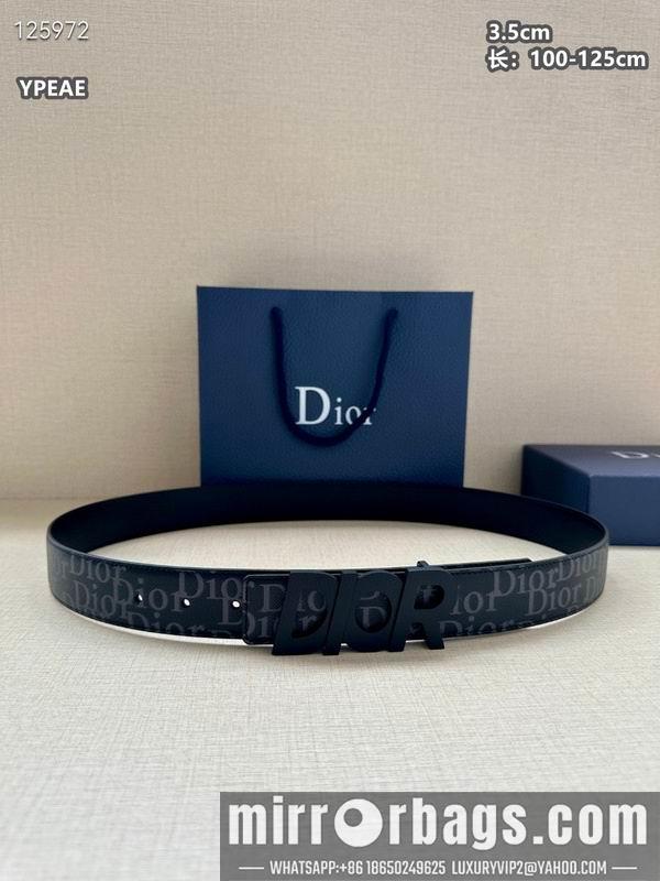 Dior belt 35mmX100-125cm 8L29