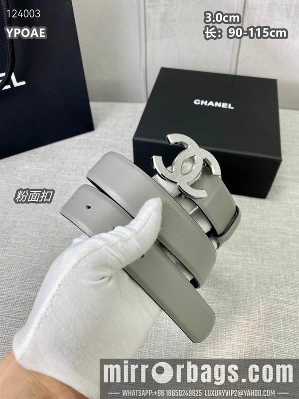 Chanel belt 30mmX90-115cm 8L09
