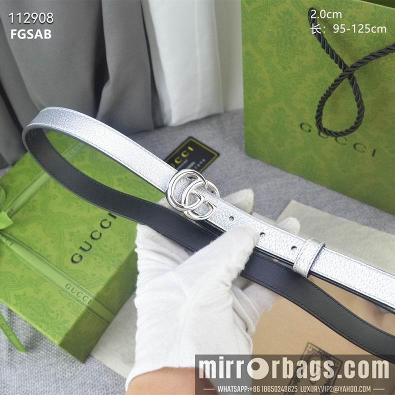 Gucci belt 20mmX95-125cm 8L02