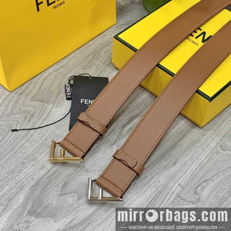 Fendi belt 38mmX95-125cm 7D02