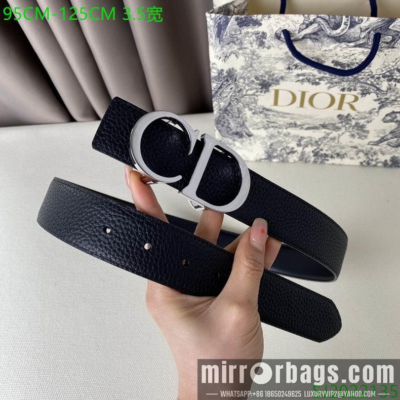 Dior belt 35mmX95-125cm 7D09