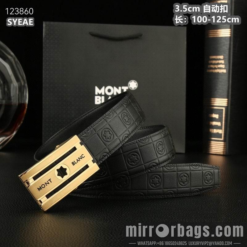 Montlanc belt 35mmX100-125cm 8L50