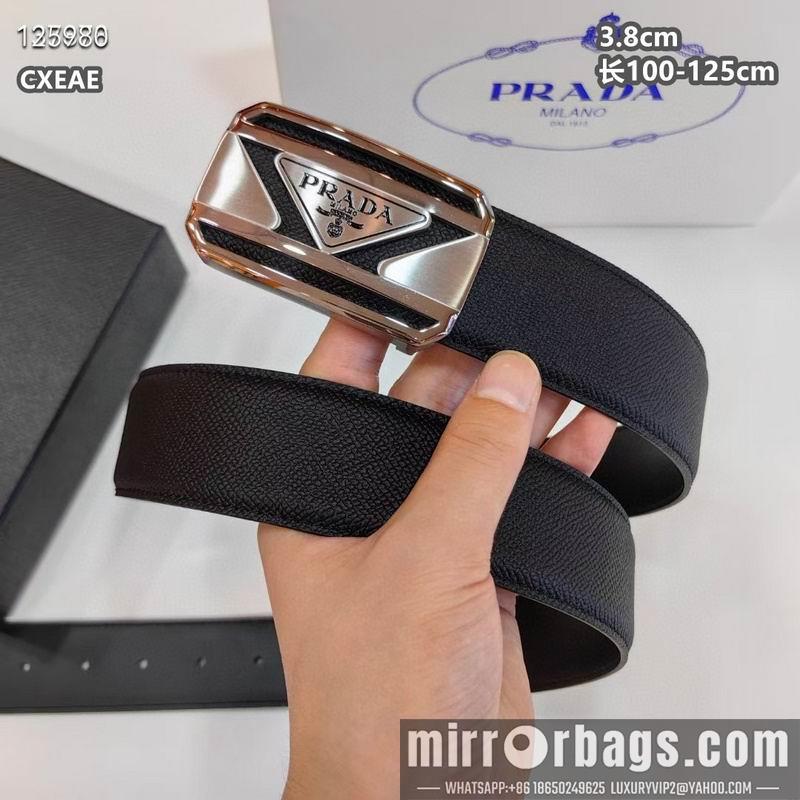 Prada belt 38mmX100-125cm 8L02