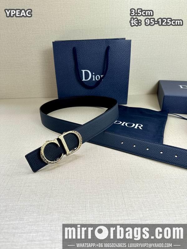 Dior belt 35mmX95-125cm 8L37