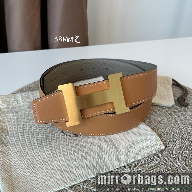 Hermes Belt 38mmX95-125cm 7D52