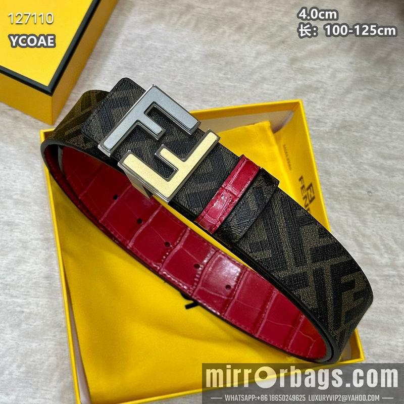 Fendi belt 40mmX100-125cm 8L136