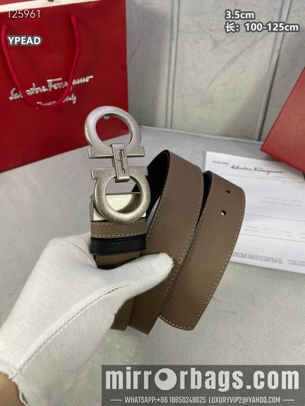 Ferragamo belt 35mmX100-125cm 8L22