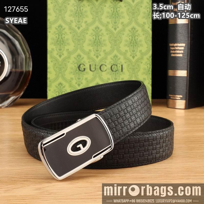 Gucci belt 35mmX100-125cm 8L99