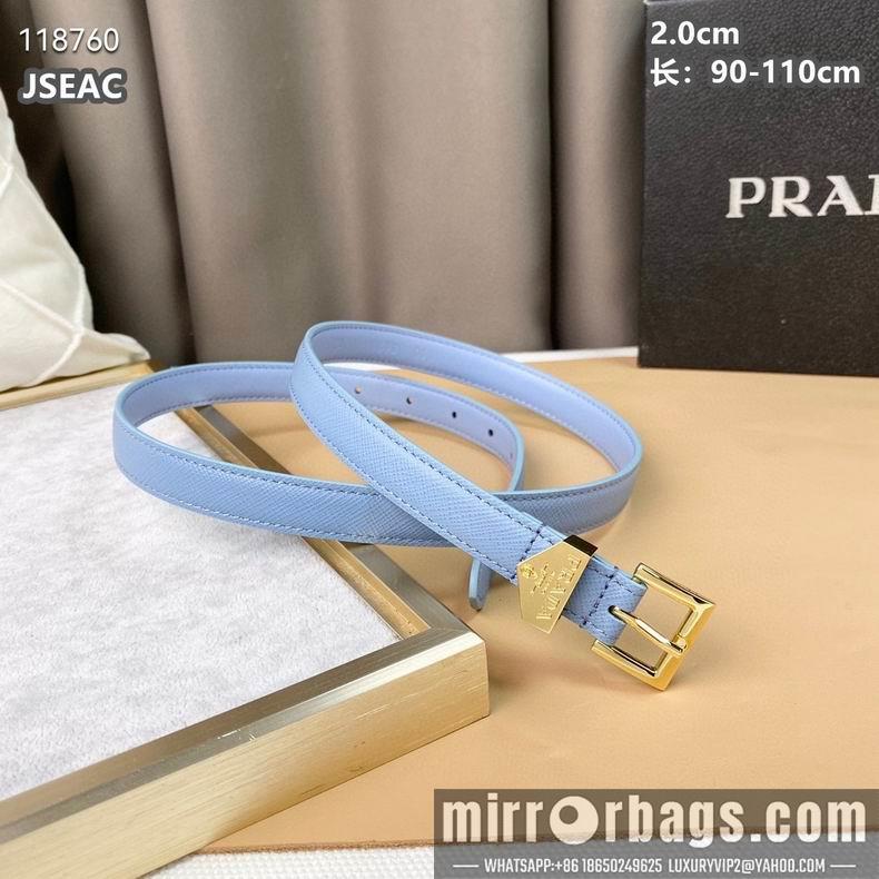 Prada belt 20mmX90-110cm 8L02