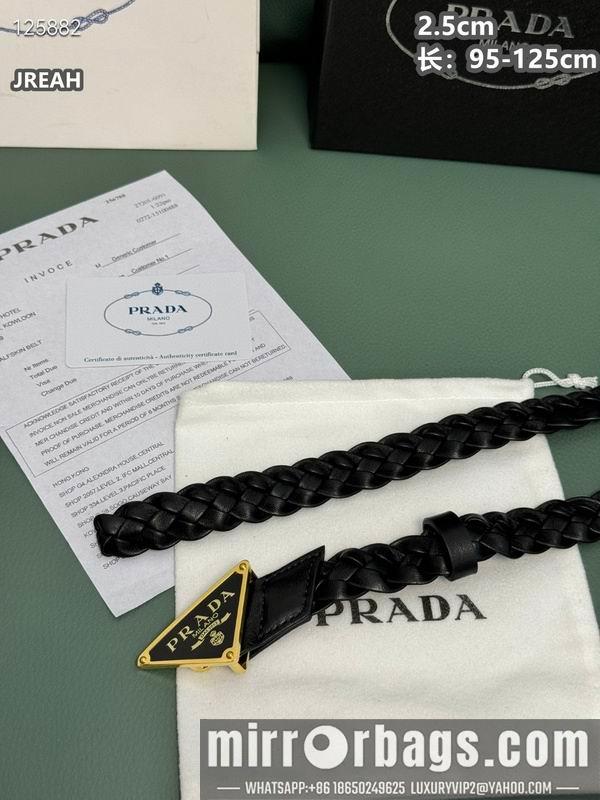 Prada belt 25mmX95-125cm 8L01