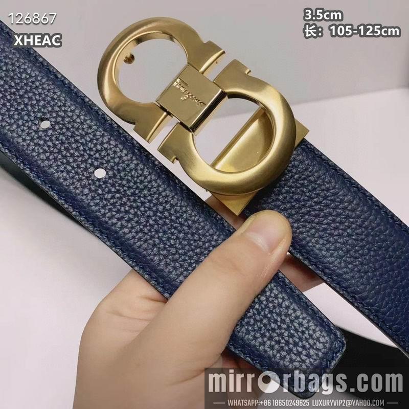 Ferragamo belt 35mmX105-125cm 8L103