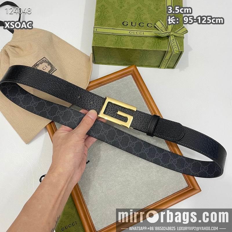 Gucci belt 35mmX95-125cm 8L10