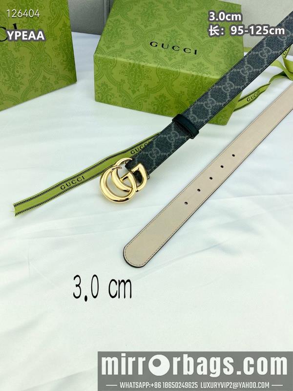 Gucci belt 30mmX95-125cm 8L20