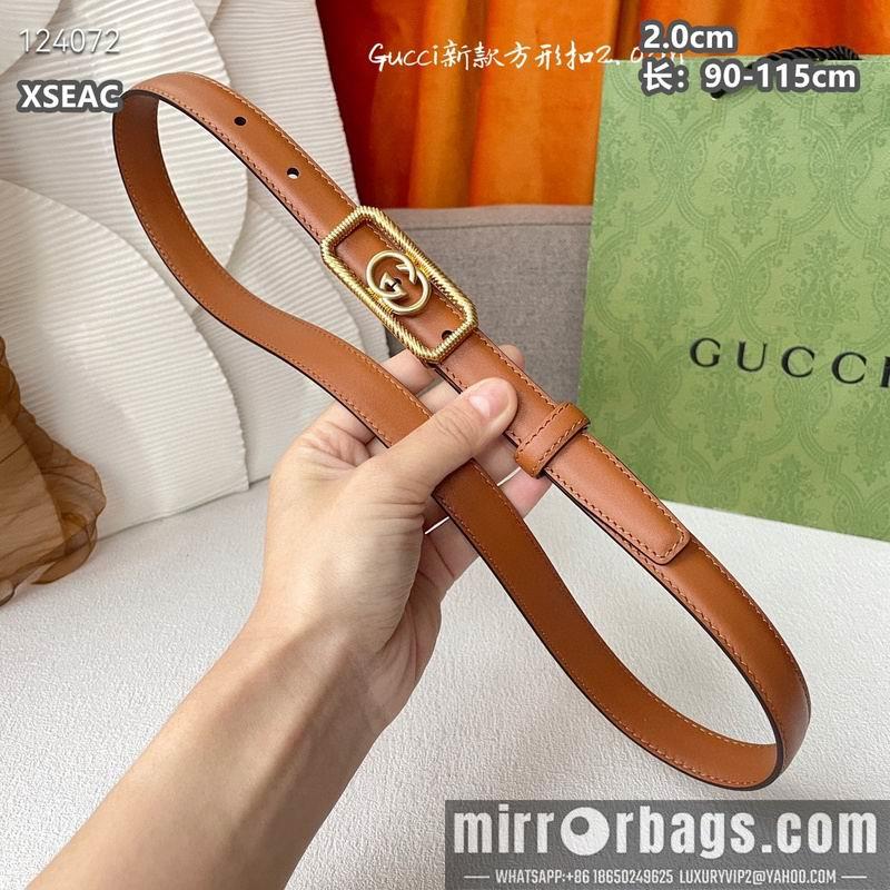Gucci belt 20mmX90-115cm 8L20