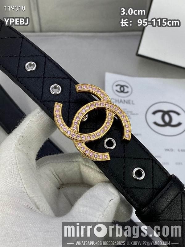 Chanel belt 30mmX95-115cm 8L040805