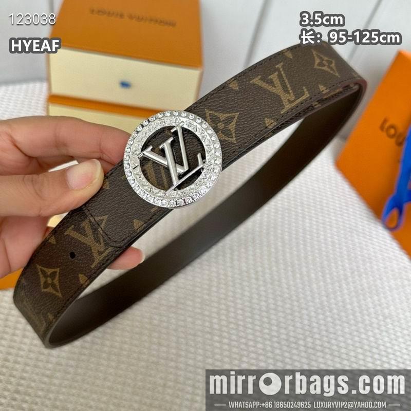 LV belt 35mmX95-125cm 8L18