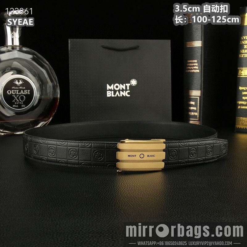 Montlanc belt 35mmX100-125cm 8L49