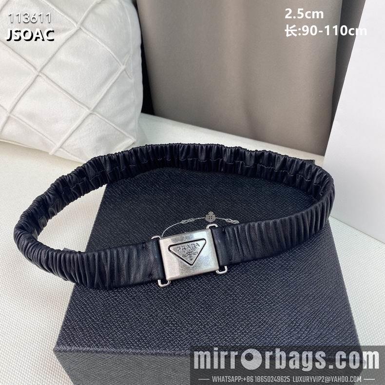 Prada belt 25mmX90-110cm 8L082501