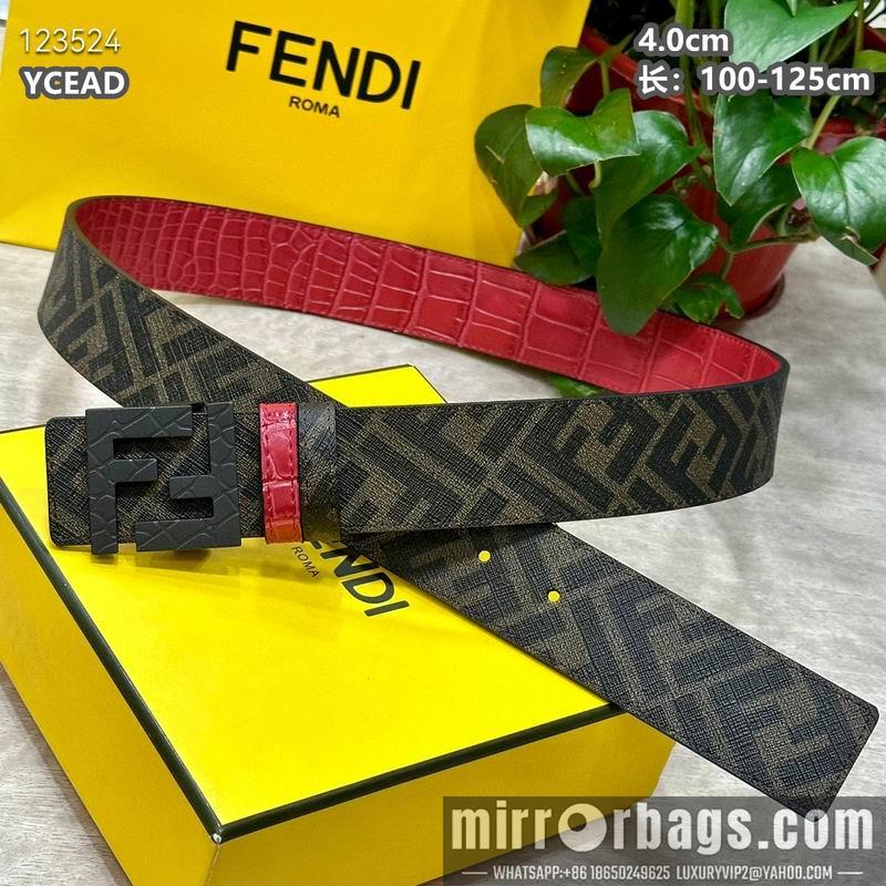 Fendi belt 40mmX100-125cm 8L56