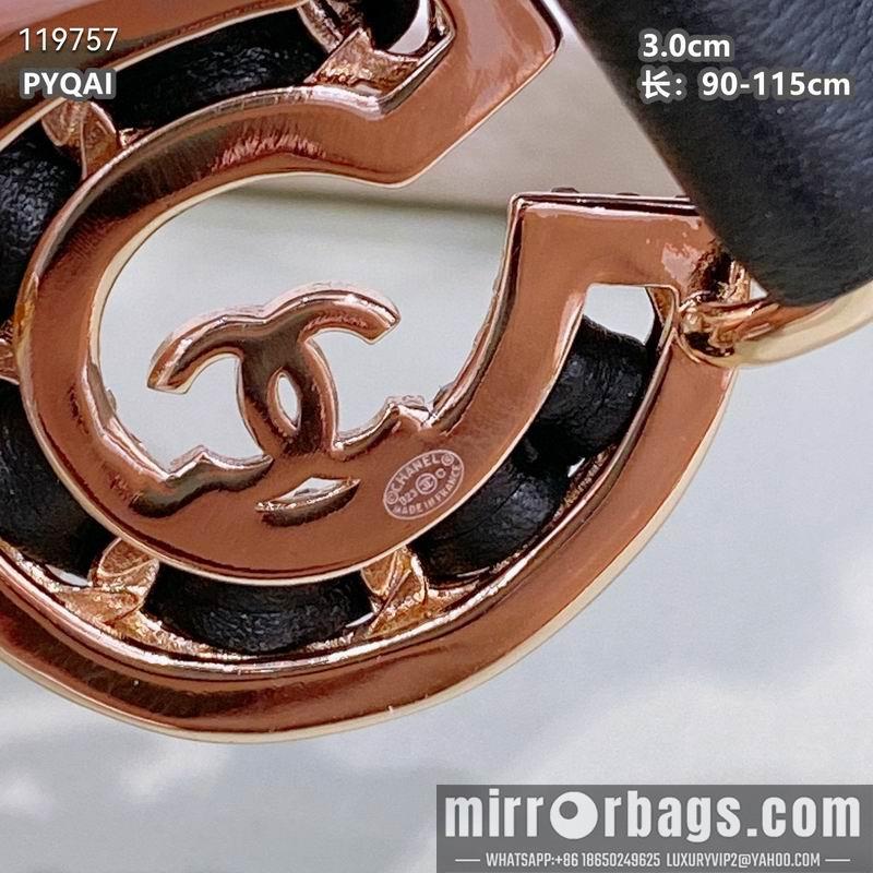 Chanel belt 30mmX90-115cm 8L040804