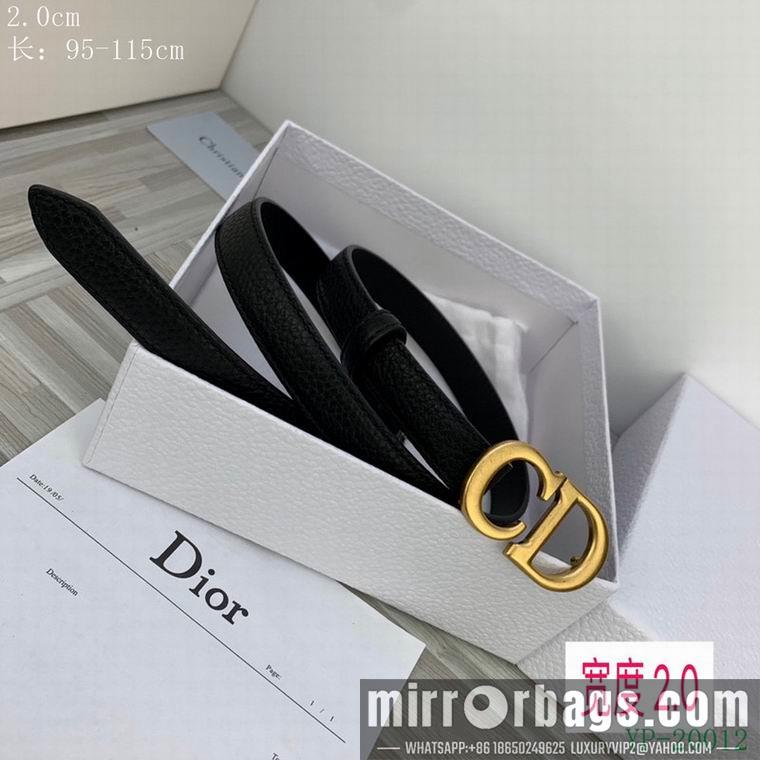 Dior Belt 20mmX95-115cm 8L08