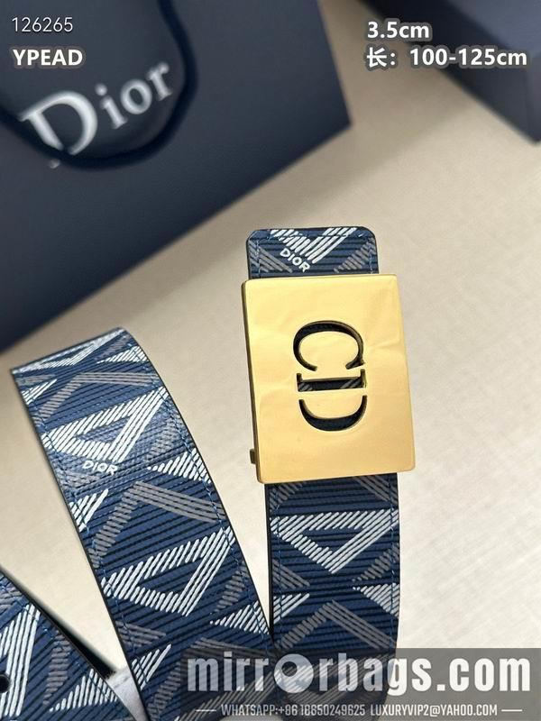 Dior belt 35mmX100-125cm 8L28
