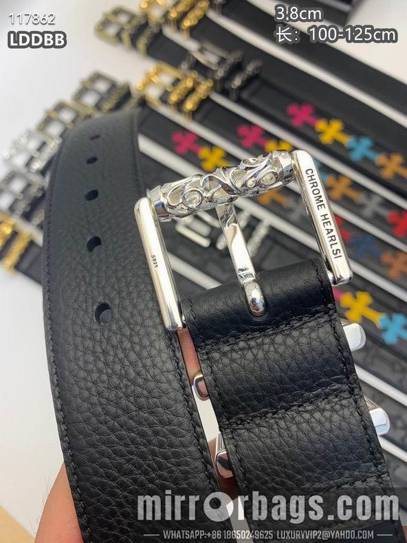 Chrome Hearts belt 38mmX100-125cm 8L16
