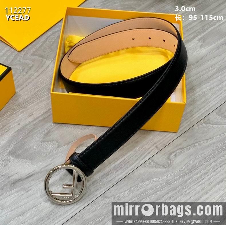 Fendi Belt 30mmX95-115cm 8L07