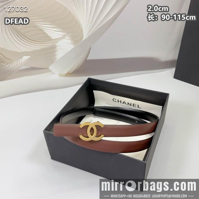 Chanel belt 20mmX90-115cm 8L11