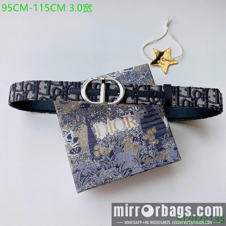 Dior Belt 30mmX95-115cm 7d30