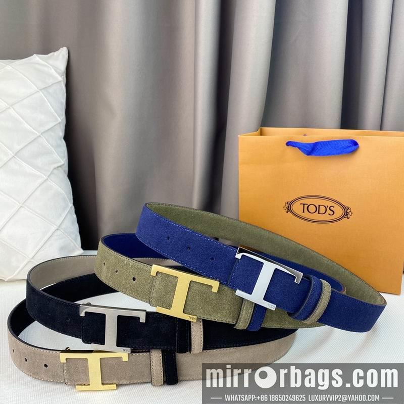 Tod's belt 34mmX95-125cm 7D02
